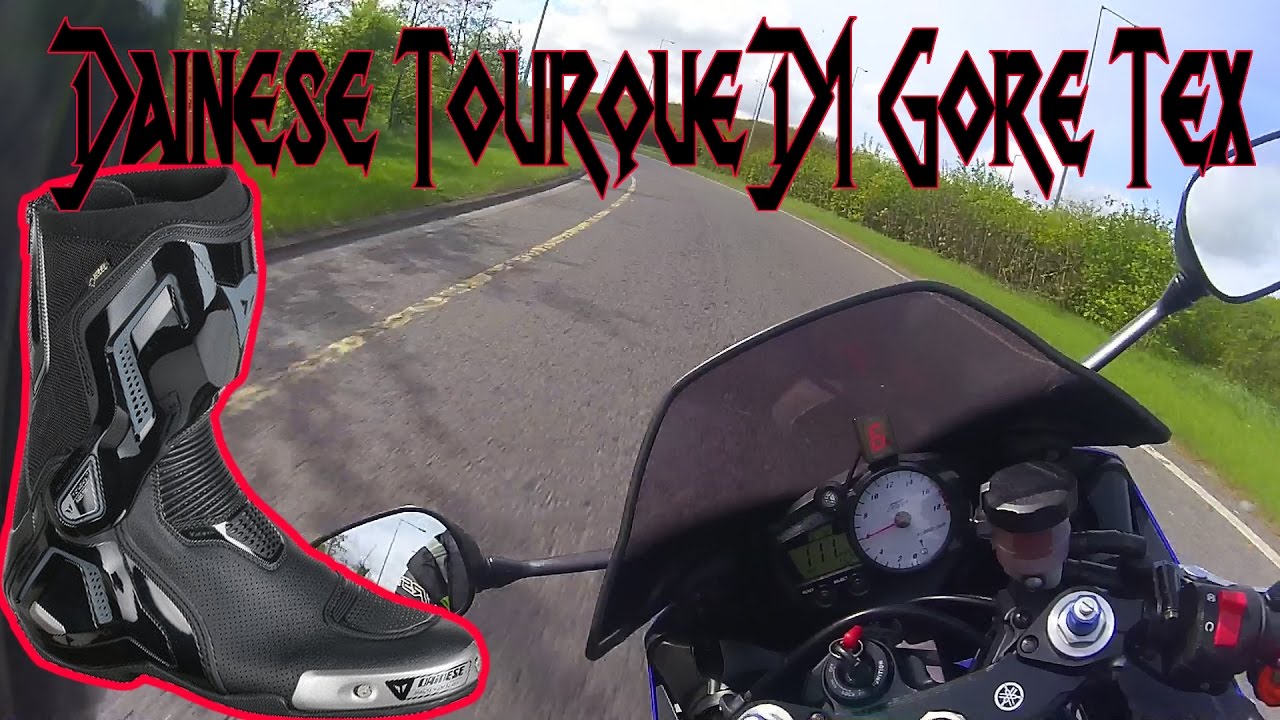 Overview/ Review of the Dainese Torque D1 (Gore Tex) Boots - YouTube