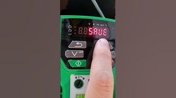 All Parameters Save Procedure on Drive Commander C