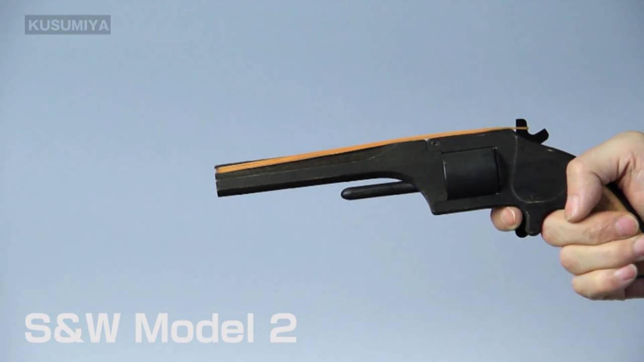 坂本龍馬の拳銃 Smith Wesson Model 2 ゴム銃 Youtube