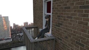 CGI Balcony Environment (IRL!!) - Compositing 2 Final Project