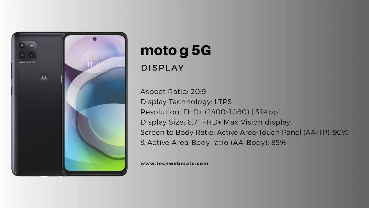 moto g 5G Price and Full Specification