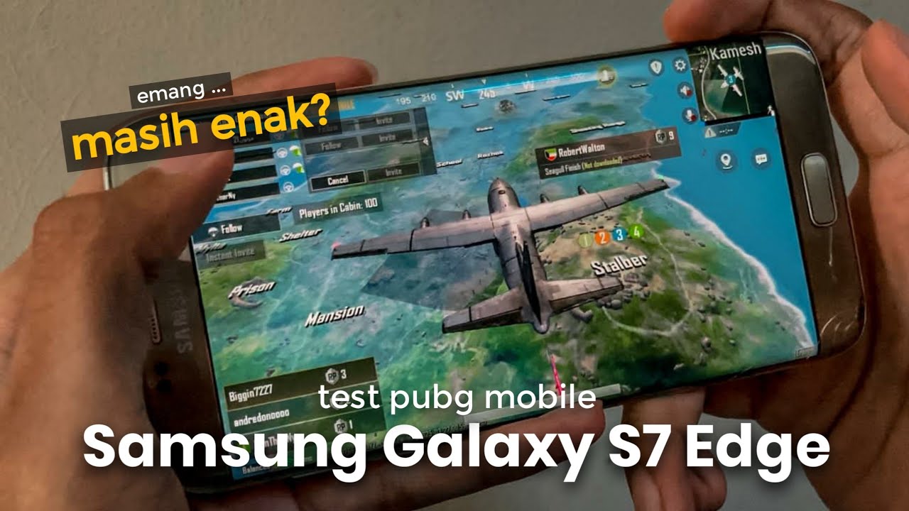 Main PUBG M di Samsung S7 Edge pada tahun 2025