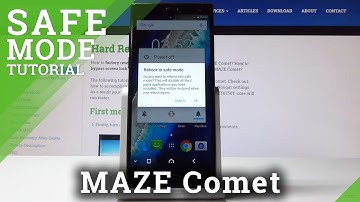 How to Boot into Safe Mode in Maze Comet - Open / Quit Safe Mode