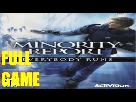 Minority Report: Everybody Runs Full Game Walkthrough Gameplay  No Commentary (PS2) LONGPLAY