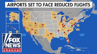 FAA's flight reduction plan to kick off Friday, affecting 40 airports