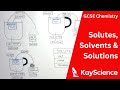 Solutes, Solvents & Solutions - GCSE Chemistry | kayscience.com