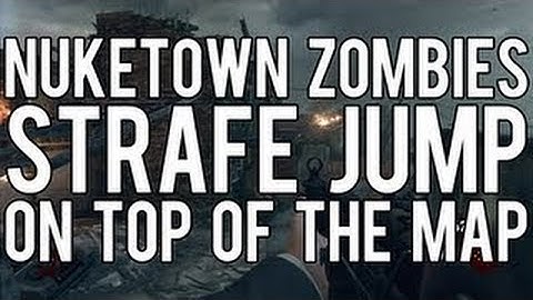 Black Ops 2 Glitches - Nuketown Zombies On Top Of Map After Patch *NO KNIFE LUNDGE* *EASY*
