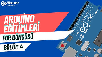 Arduino ile For döngüsü uygulaması nasıl yapılır ?