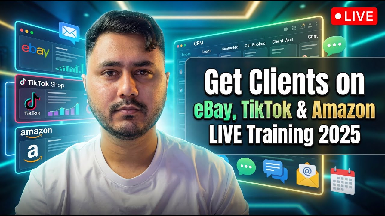 I’ll Show You LIVE How to Hunt High-Paying Ecom Clients (TikTok, eBay, Amazon)
