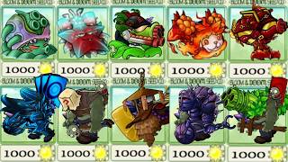 ​PVZ FUSION 3.6 –  Custom Map Challenge: ALL Ultimate Plants Destroy ALL Max-Level Gargantuars