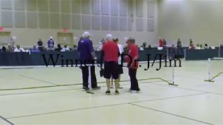 Ray Brindley/Kermit Moody vs. Jerry Brinegar/Jim Conglose (Mens 3.0 70+)