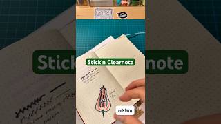 Stick’n Clearnote | reklam, marka görünüyor. #stationery #stationeryfinds