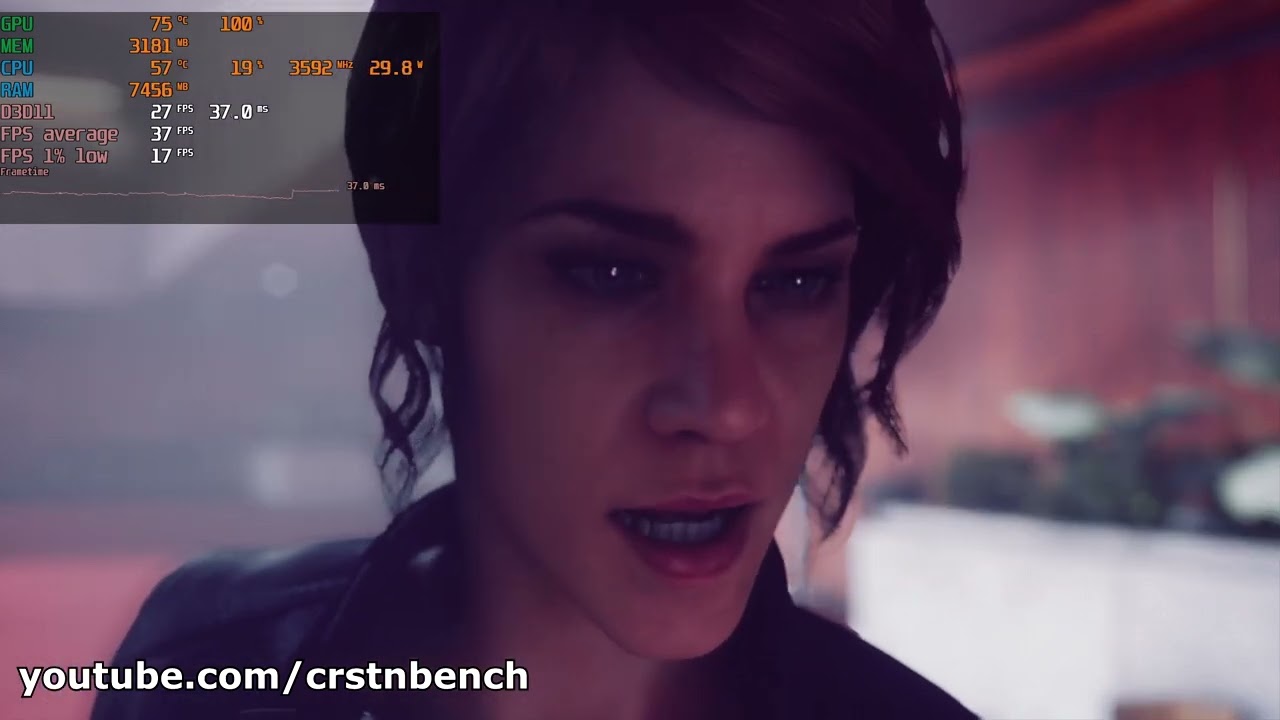 Intel Core i7 4790 \ NVIDIA GTX 970 \ Control @1080p high settings