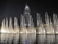 Dubai dancing fountain - Celine Dion & Andrea Bocelli - The Prayer 🎶