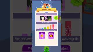 Vlogger Go Viral: Tuber Life game #shorts #game #gaming screenshot 3