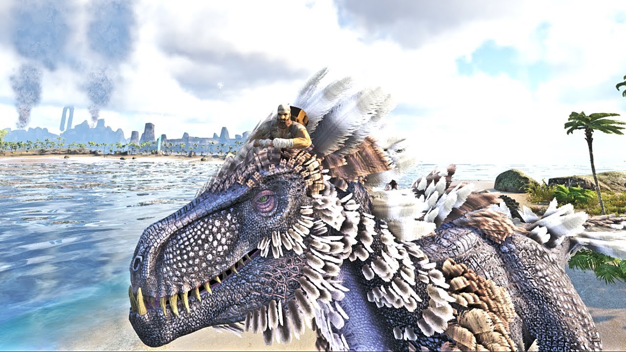 15 of 100 Days ARK Survival Evolved. Taming X-Star Razortooth PROMETHEUS #3