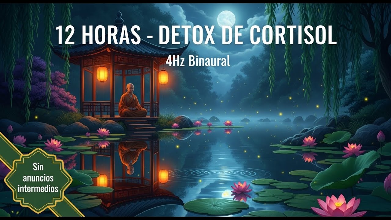 BAJAR EL CORTISOL Y REDUCIR ANSIEDAD | DETOX DE CORTISOL: 12 HORAS 🌿 ...