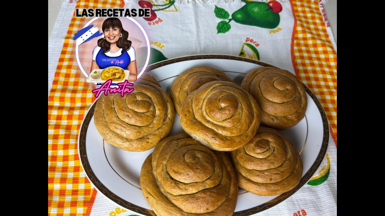 ENROLLADOS DE PAN DE COCO
