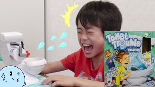 トイレトラブル ゲーム & Pokémon Cards