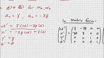 PHYS3740 Lecture7-10 Lorentz Transforms