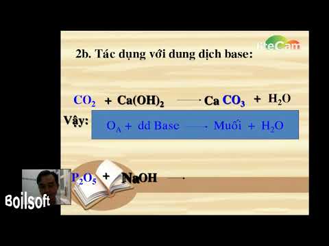 Hóa 9 - Bài 1: Tính chất hóa học của oxide - youtube