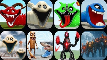 Nextbots In Playground Mod NEW ALL HUNGRY WORM BRAINROT ROBLOX,NEW OMNIROID 14 in Sandbox In Space