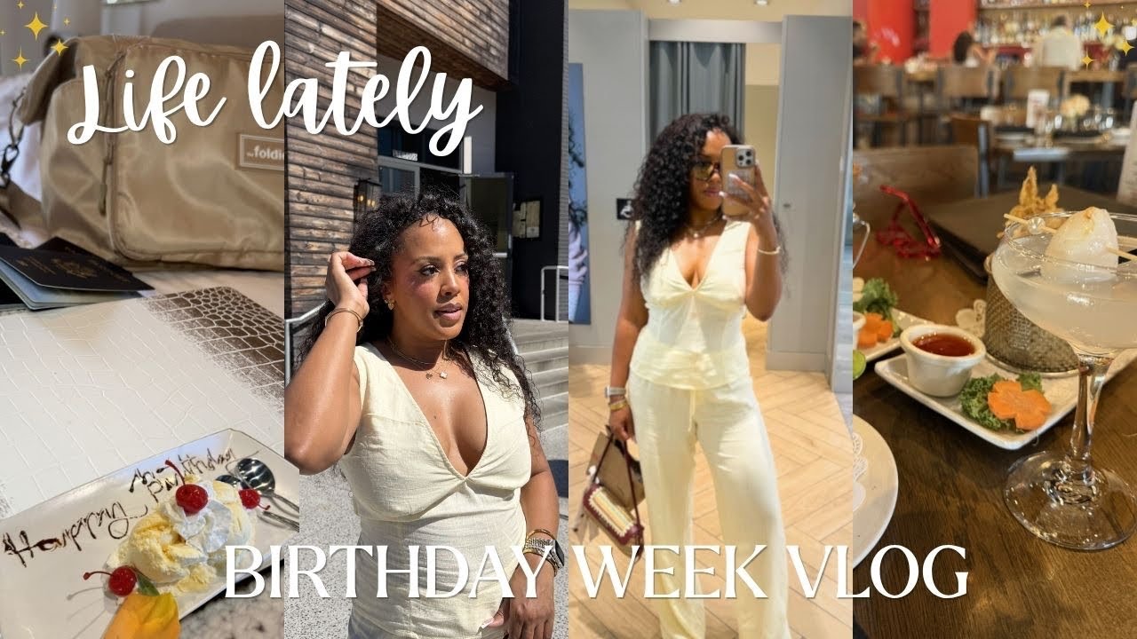 Life Lately | My Channel was HIJACKED, TURNING 35🎂, CRUISE PREP | BIRTHDAY WEEK VLOG 🎀