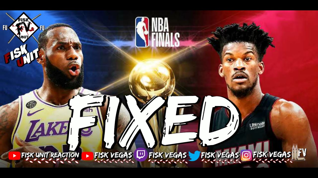 The NBA cheating the Lakers! The Fix is in they want heat to win *PROOF