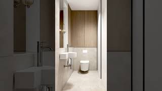 Modern Wall Hung Toilet for Small Bathroom | Space-Saving Quiet Flush Upgrade 🚿✨