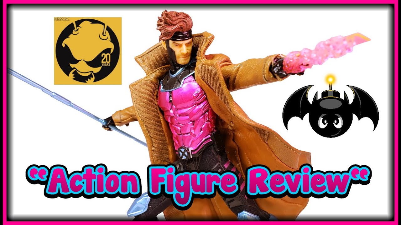 mezcoone:12collective ガンビット Mezco Toyz One:12 Collective Gambit action figure review - YouTube