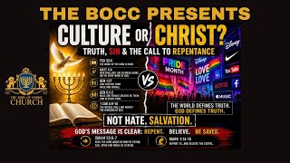 THE BOCC PRESENTS: Biblical Truth vs Culture: LGBTQ+, Sin, and Repentance Biblical Sympathy