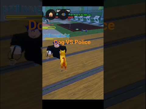 dog VS Police #roblox #shortvideo