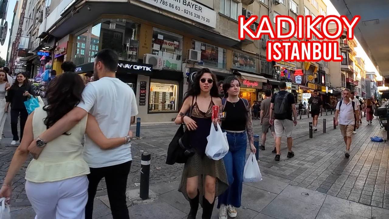 Kadikoy Istanbul - 4K Walking Tour | Istanbul, Turkey (July 2025) | Lady Walks