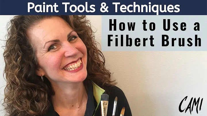 How to Use a Filbert Brush - Paint Tools & Techniques