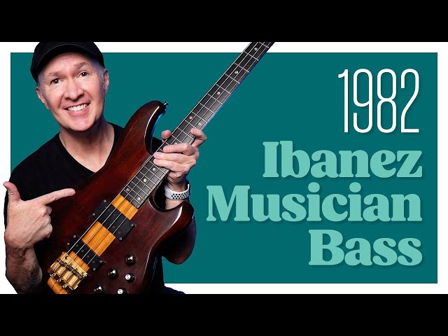 1982 Ibanez Musician Bass Demo and Review - YouTube