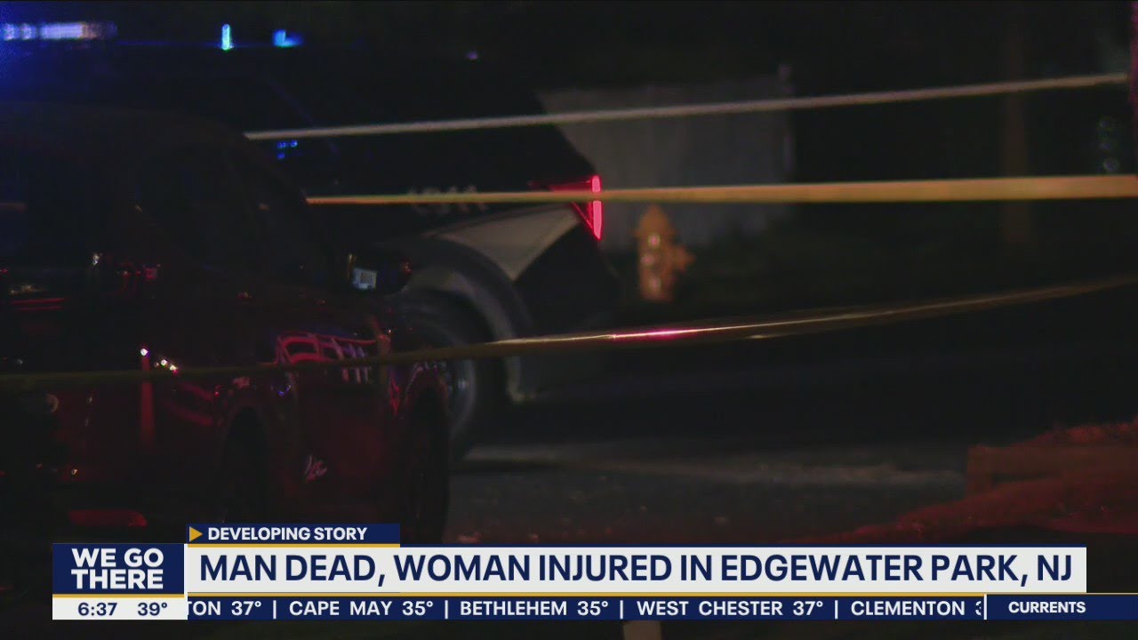 Man dead, woman injured after double shooting in Edgewater Park - YouTube