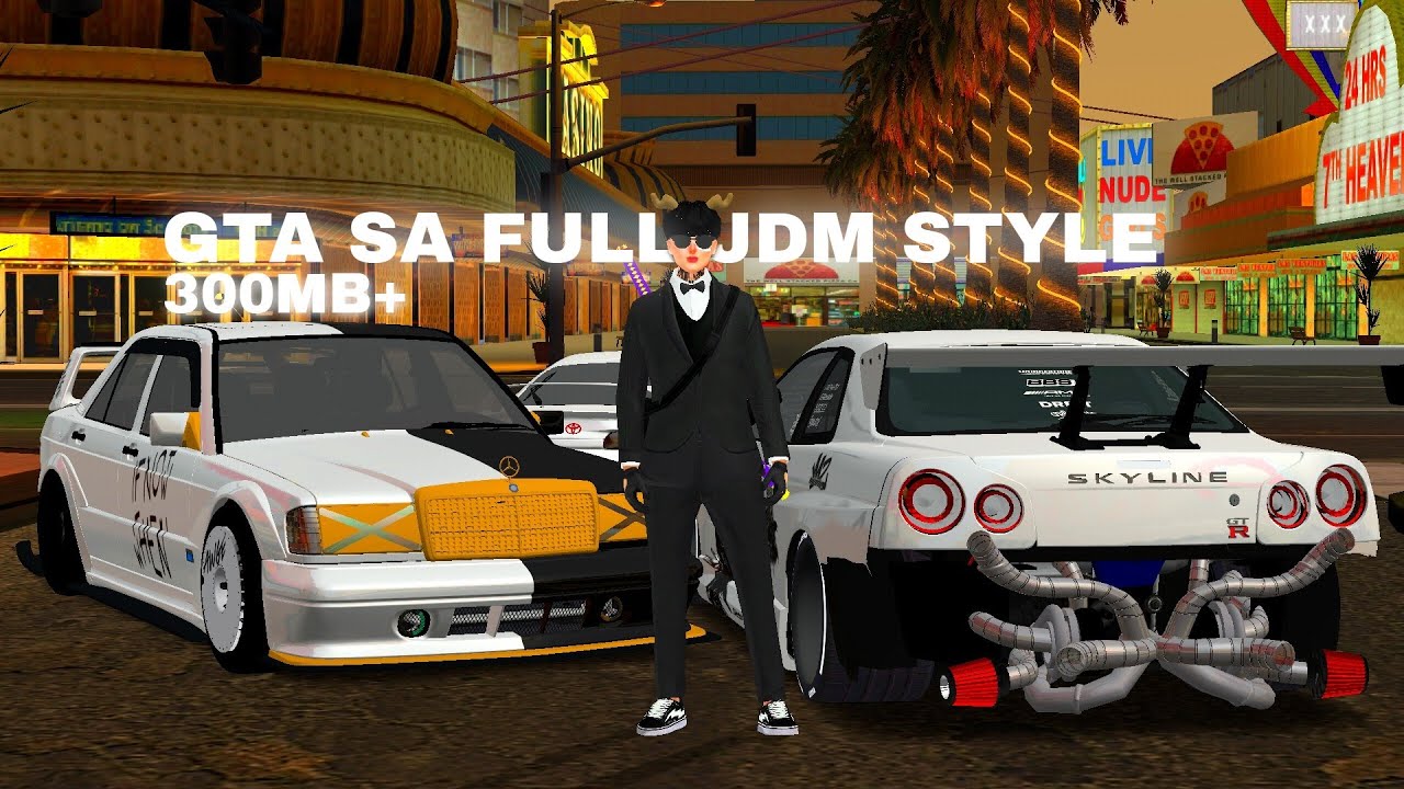 GTA SA JDM STYLE LITE VERSION FULL CAR NEW‼️GTA SA SUPPORT ANDROID 11