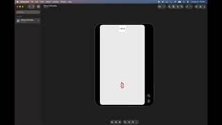 DragonRuby Game Toolkit - Square Fall Multi Orientation on iPhone Duo