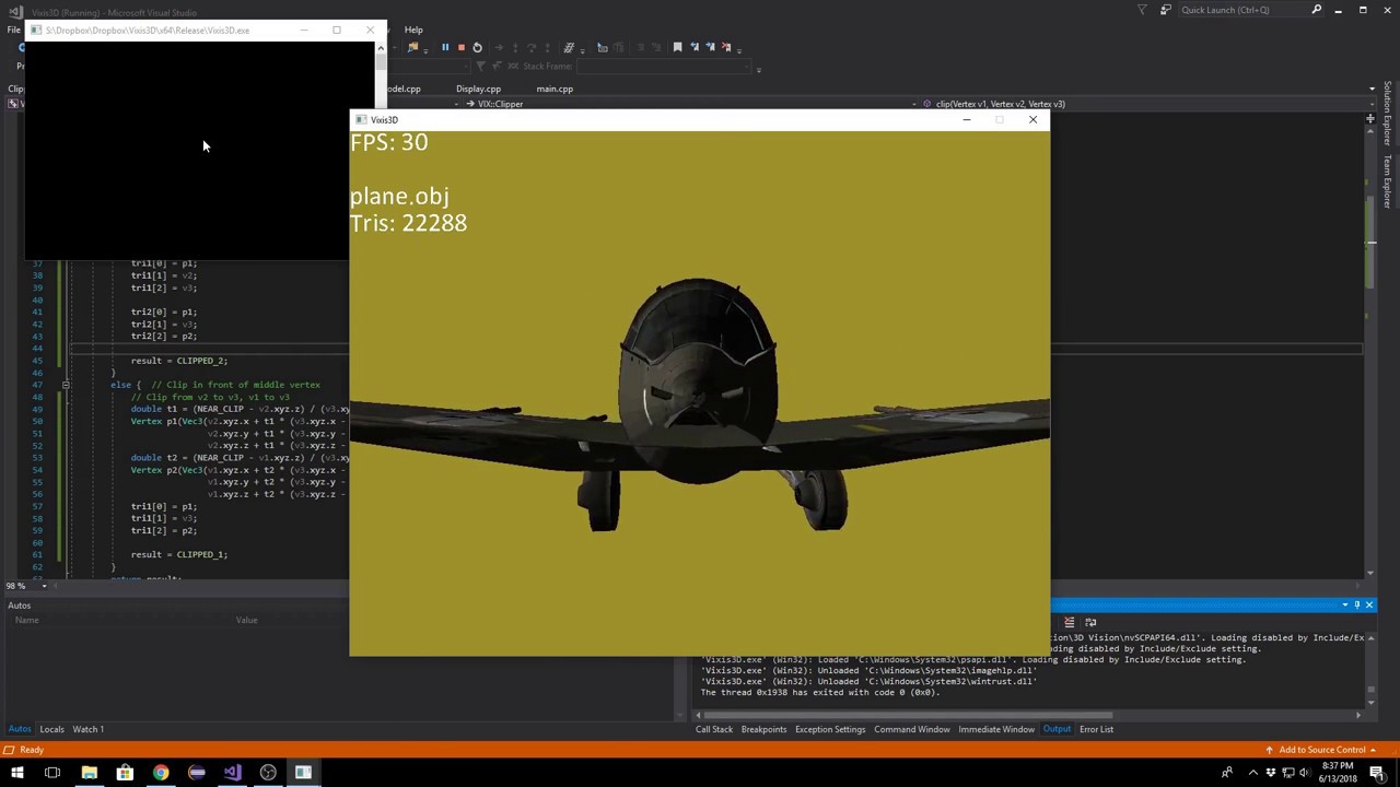 C SDL Software Renderer Part 8 Near Clipping Test YouTube c sdl software renderer part 8 near clipping test youtube