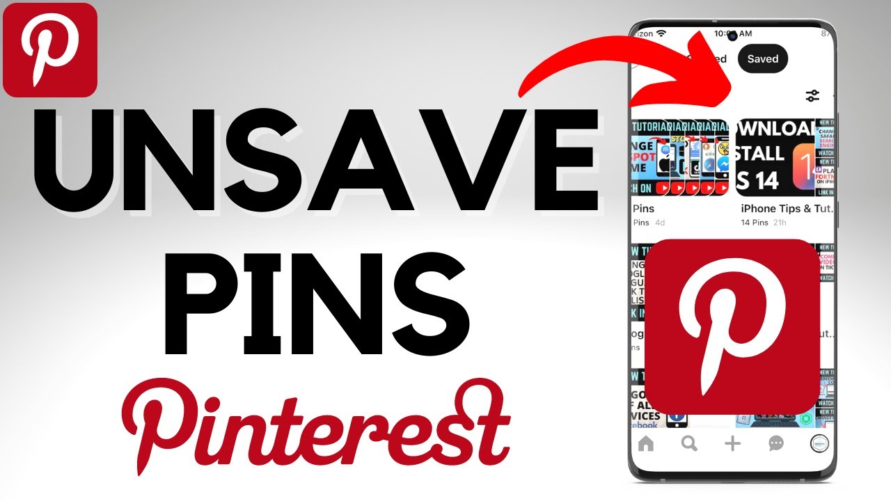 How To Unsave Pins On Pinterest Delete A Pin Youtube