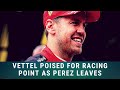 Sebastian Vettel set for Racing Point seat as Perez confirms he's leaving - F1 News 09 09 20