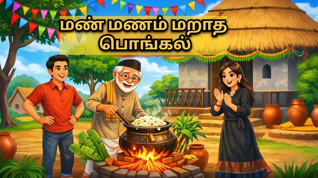 மண் மணம் மறாத பொங்கல்..Grandfather’s Pongal..