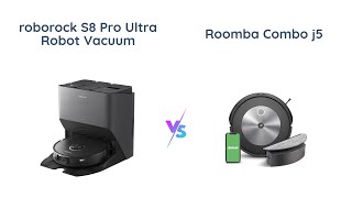 ?? Roborock S8 Pro Ultra vs. iRobot Roomba Combo j5 ??️