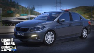 GTA 5 SİVİL POLİS MODU #35 - PEUGEOT 301 - LSPDFR