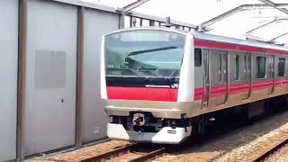 JR東日本京葉線E233系5000番台千ケヨ514編成 快速東京行き 葛西臨海公園通過
