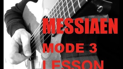 MESSIAEN MODE 3 Licks 9 note scale