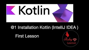 @1 Kotlin Installation [Installation IntelliJ Idea for Kotlin)