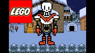 How to build lego undertale characters: Papyrus