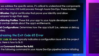 Resolving Ionic iOS App Build Issues with Azure DevOps