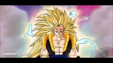 SSJ3 GOGETA VS SSJ GOD GOKU(スーパーサイヤン3ゴーゲータVS超スーパーサイヤ人じんゴッド悟空)